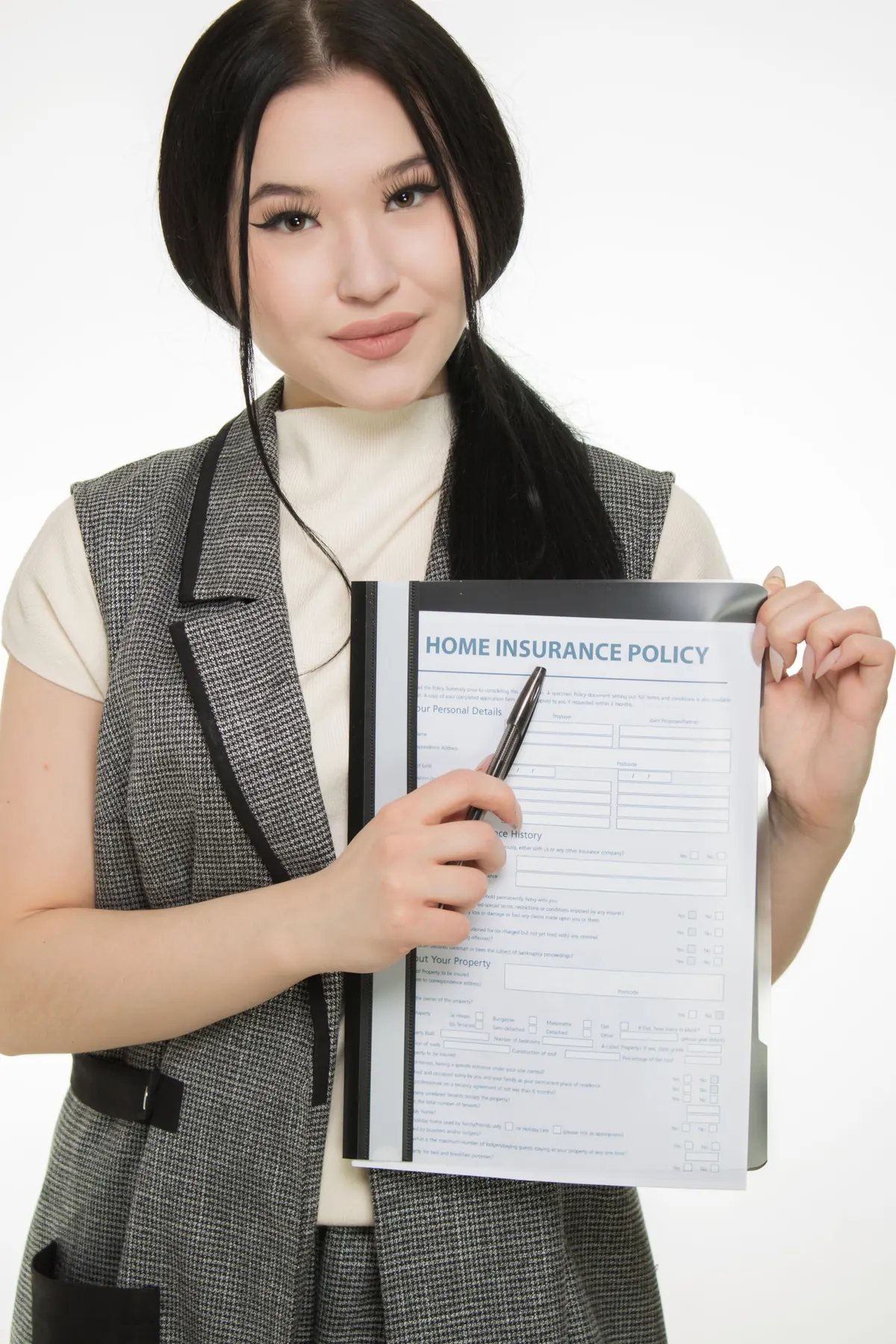 Insurance member services agent reviewing coverage details on a screen